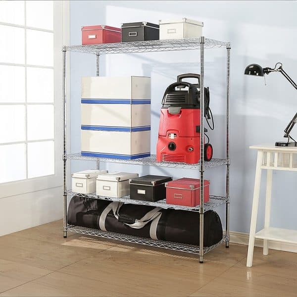 Modular Wire Storage Shelf 1500 x 450 x 1800mm Steel Shelving - Image 2