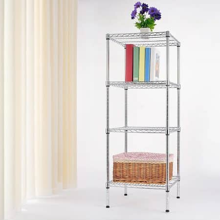 Modular Wire Storage Shelf 600 x 600 x 1800mm Steel Shelving - Image 2