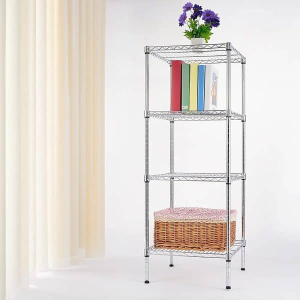 Modular Wire Storage Shelf 600 x 600 x 1800mm Steel Shelving - Image 2