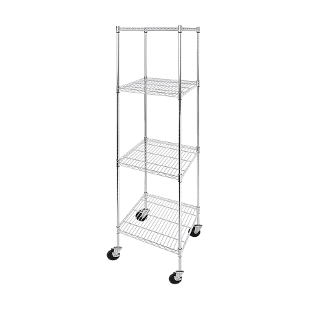 Modular Wire Storage Shelf 600 x 600 x 1800mm Steel Shelving