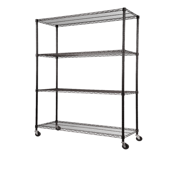Modular Wire Storage Shelf 1200 x 600 x 1800mm Steel Shelving