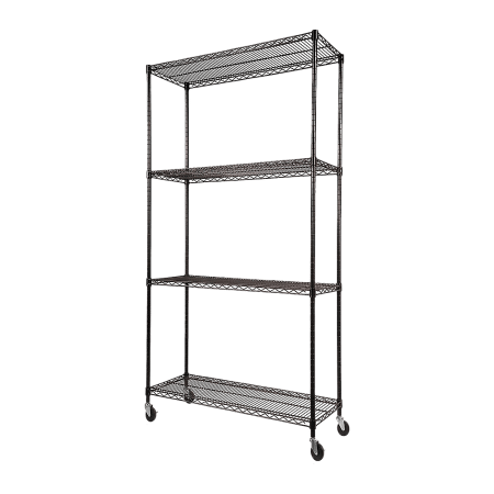 Modular Wire Storage Shelf 900 x 450 x 1800mm Steel Shelving