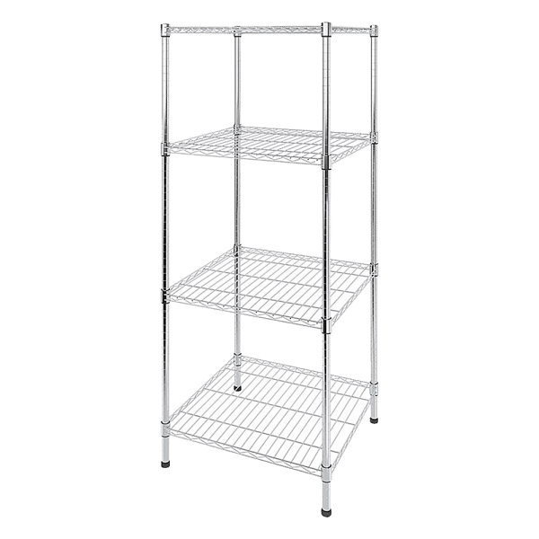 Modular Wire Storage Shelf 350 x 350 x 1800mm Steel Shelving