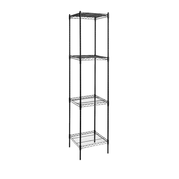 Modular Wire Storage Shelf 350 x 350 x 1800mm Steel Shelving