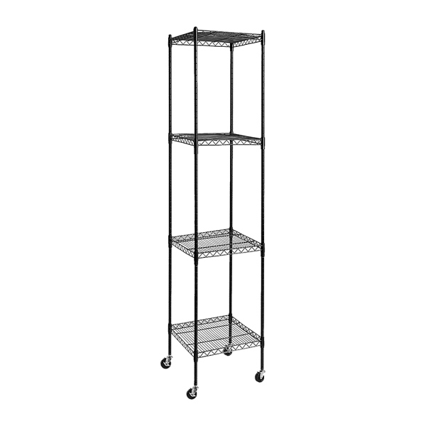 Modular Wire Storage Shelf 350 x 350 x 1800mm Steel Shelving