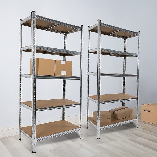 2 x 1.8M Garage Shelving Warehouse Rack Storage Shelves Pallet Racking - Image 2