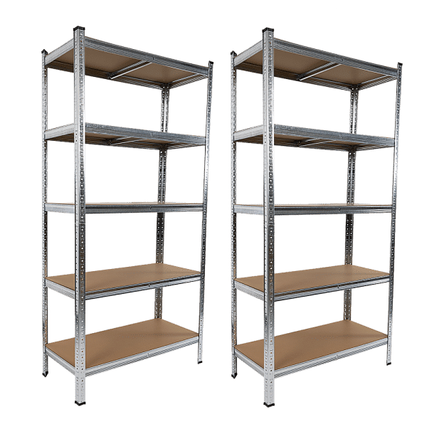 2 x 1.8M Garage Shelving Warehouse Rack Storage Shelves Pallet Racking