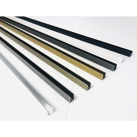 Glass Shower Screen 210cm Wall Channel in Chrome