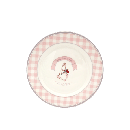 Rabbit Flat Plate purple