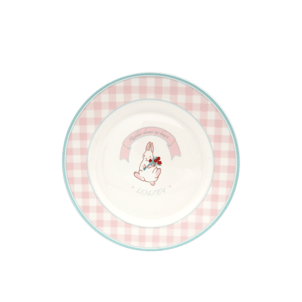 Rabbit Flat Plate blue