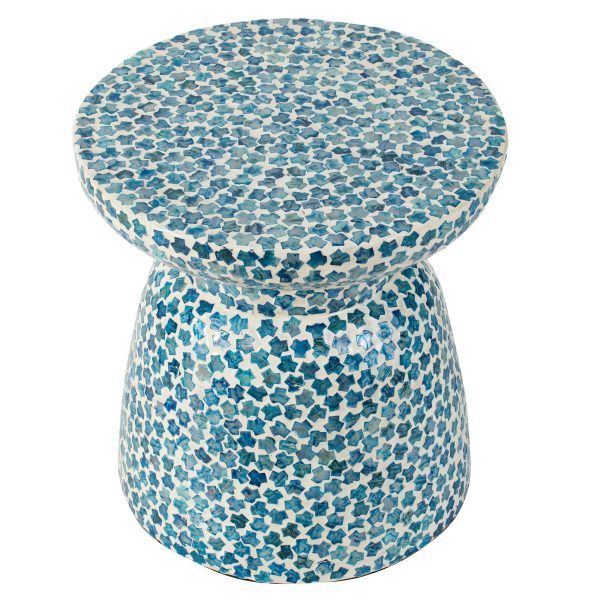 SANTORINI SHELL STOOL/SIDE TABLE - Image 2