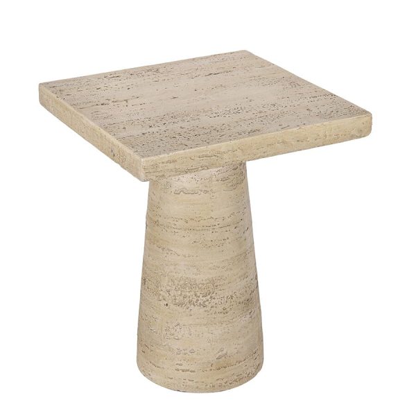 LOGAN CEMENT SQUARE SIDE TABLE - Image 2