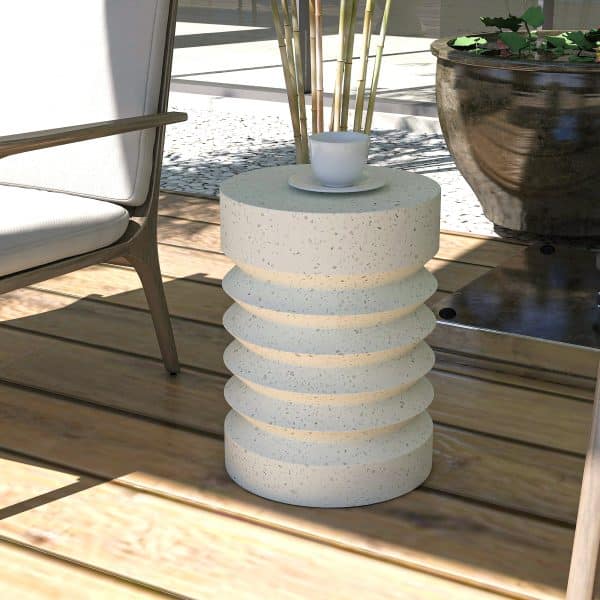 LOLA CEMENT SIDE TABLE - Image 2