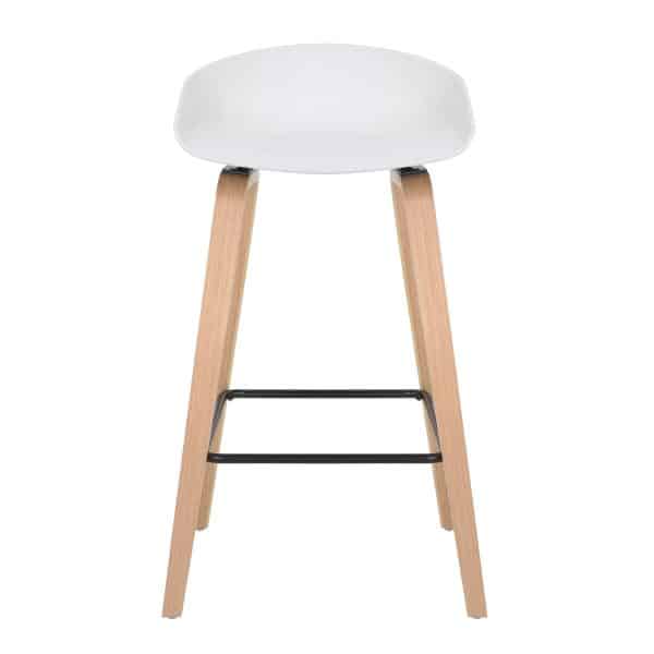 COMFY BAR STOOL WHITE - Image 2