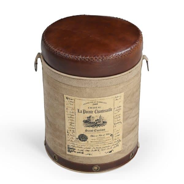 CYLINDRICAL CHATEAU OTTOMAN - Image 2