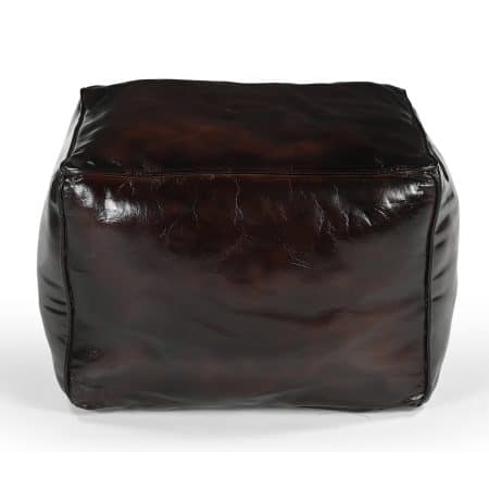 SQUARE CHOCOLATE OTTOMAN - Image 2