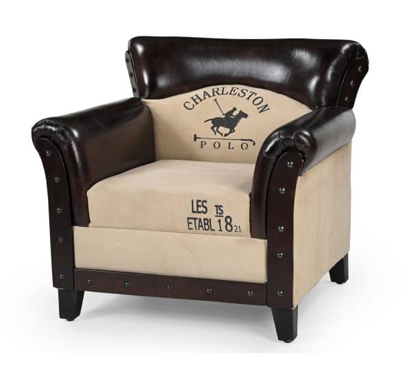 CHARLESTON POLO VINTAGE ARM CHAIR - Image 2