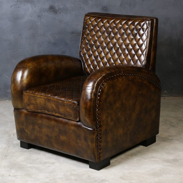 ARMSTRONG HAND MADE LEATHER ARM CHAIR - Image 2