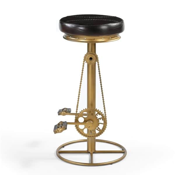 INDUSTRIAL HAND MADE BICYCLE STOOL - Image 2
