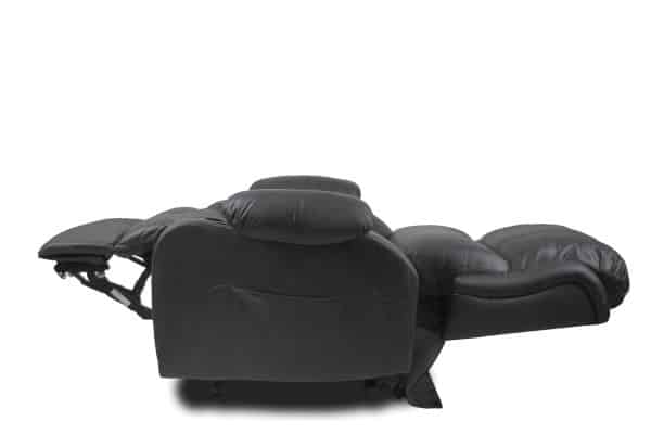 Recliner Lift Heat Massage Armchair Sofa Leather 2 Motor Chair Black - Image 2