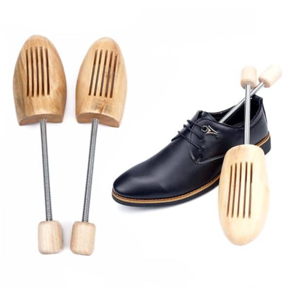 Small Wooden Spring Shoe Tree Stretcher, Size EUR 35-38  (One pair) - Image 2