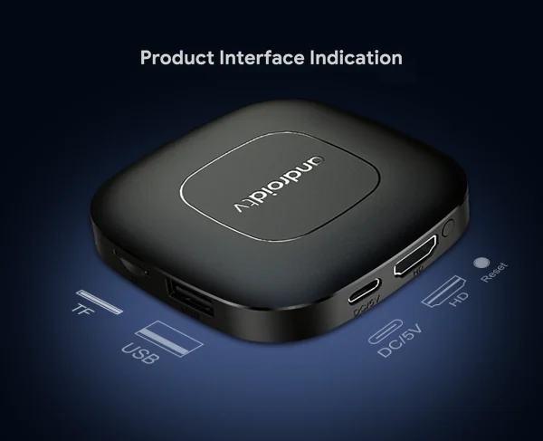 Android TV Express 8K+ Streaming Box - Ultra HD Android 13.0, 2G+8G with Voice Bluetooth Controller - Image 2