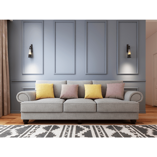 The Cloud Nine 3-Seater Sofa Grey