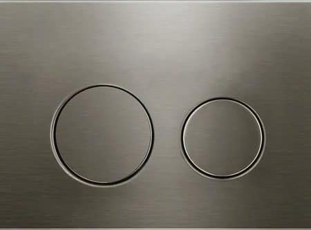 R&T Standard Cisterns Push Plates - Gun Metal