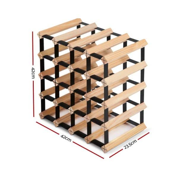 Artiss Wine Rack 20 Bottle - Image 2